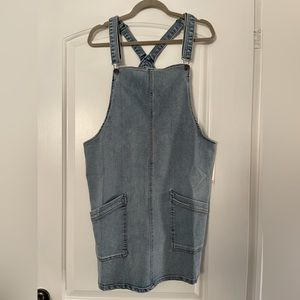 SO Jean skirt overalls SO 1X